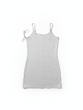 NWT Tna Aritzia Chill Karelis Cami Mini Dress Heather Cloud White - M
